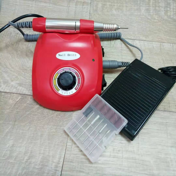 Аппарат для маникюра и педикюра DM-208 (красный), 35 тыс. об/мин