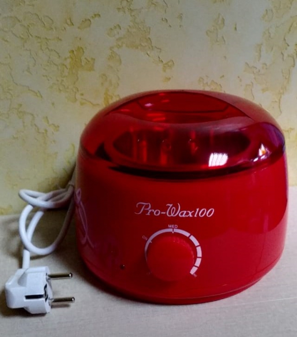 Воскоплав "Pro-Wax100" красный, с регулятором температуры