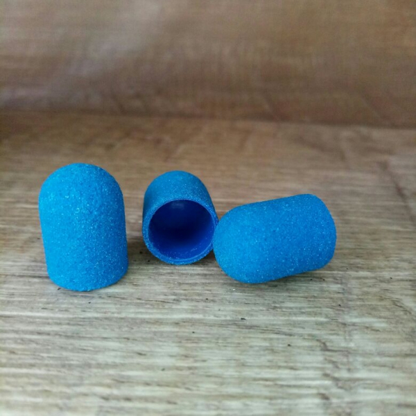 Колпачок 10*15 мм (синий), 180 грит