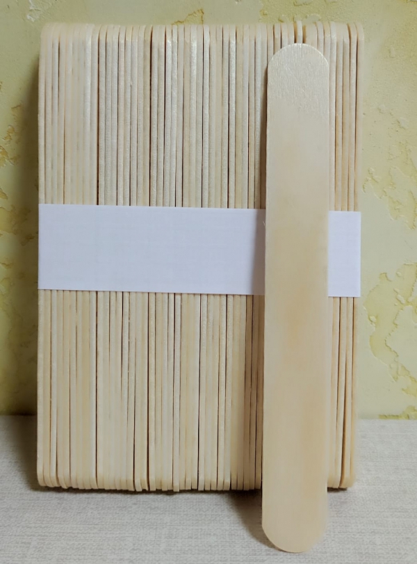 Шпатели деревянные "LOVELY", 50 шт/упаковка