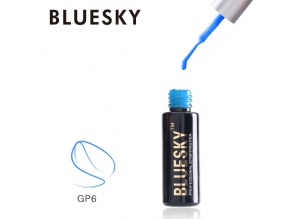 Гель краска BLUESKY (синяя), № GP6