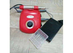 Аппарат для маникюра и педикюра DM-208 (красный), 35000 об/мин