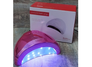 LED UV лампа "SUNone" (pink), 48 Вт
