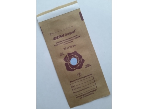 Пакет из КРАФТ-БУМАГИ для стерилизации "DGM Steriguard", 75*150 мм